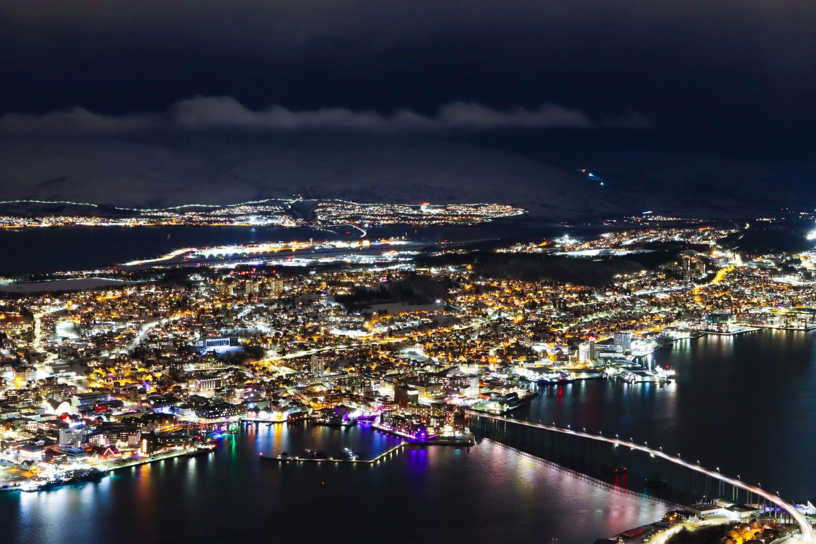 Tromsø sett fra luften