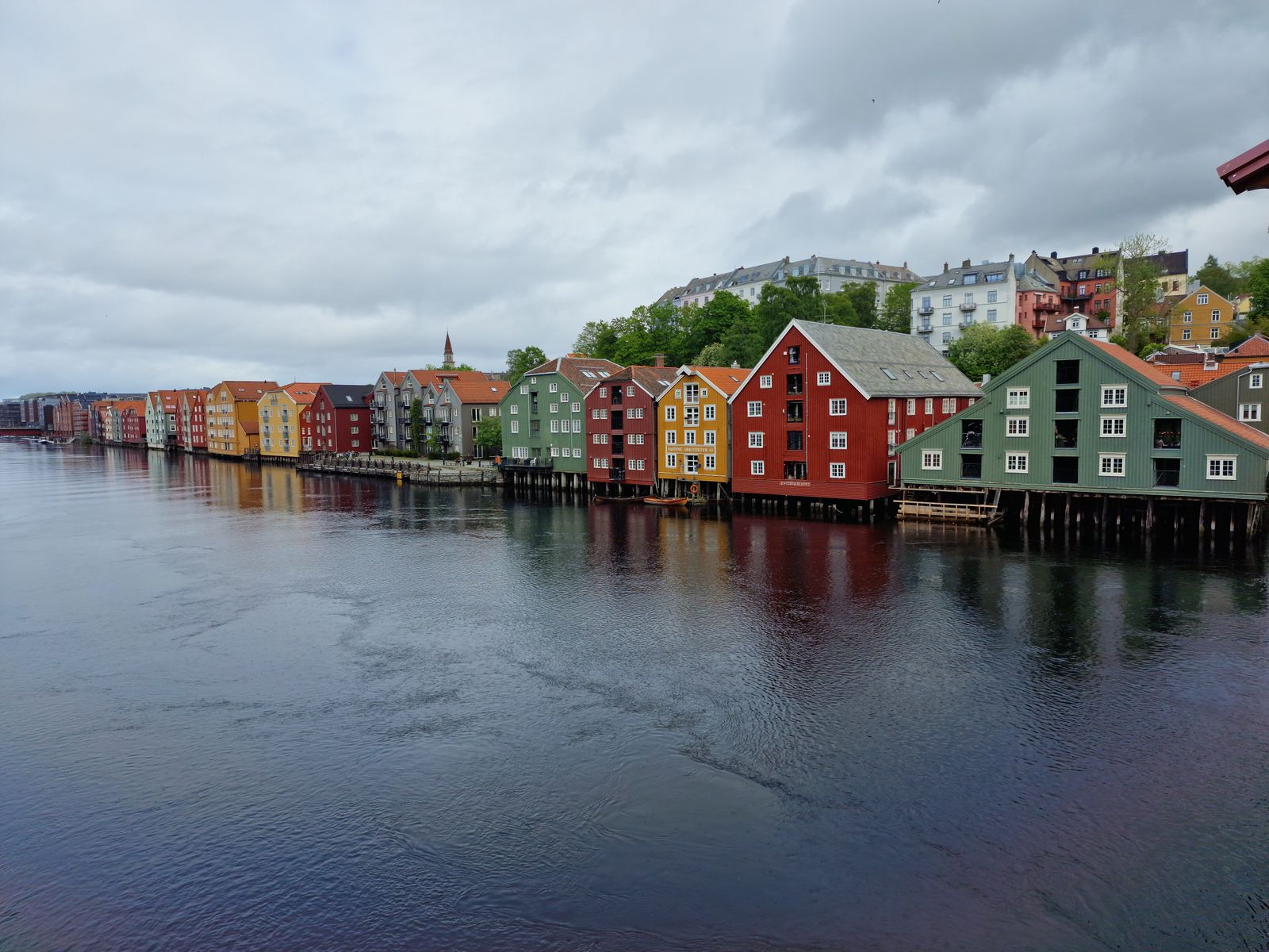 Trondheim sett fra luften